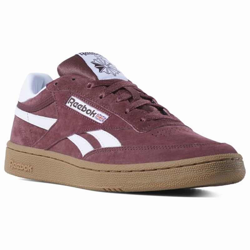 Reebok Revenge Plus Tenisky Panske - Bordove/Biele UD2182ND